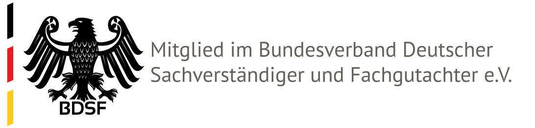 BDSF – Mitglied im Bundesverband Deutscher Sachverständiger und Fachgutachter e.V.